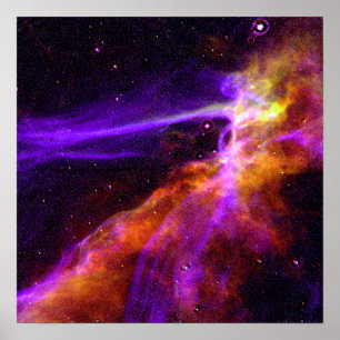 Onda Supernova do Cygnus Loop - Poster de Espaço