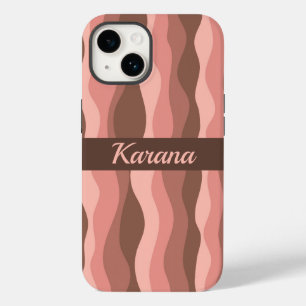Ondas abstrato Coral