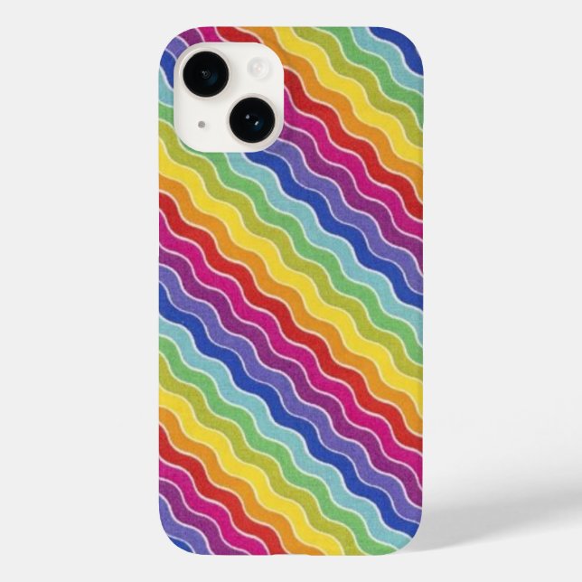 Ondas de cor vibrantes (Verso)