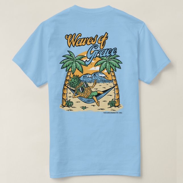 Ondas de Grace T-Shirt (Verso do Design)