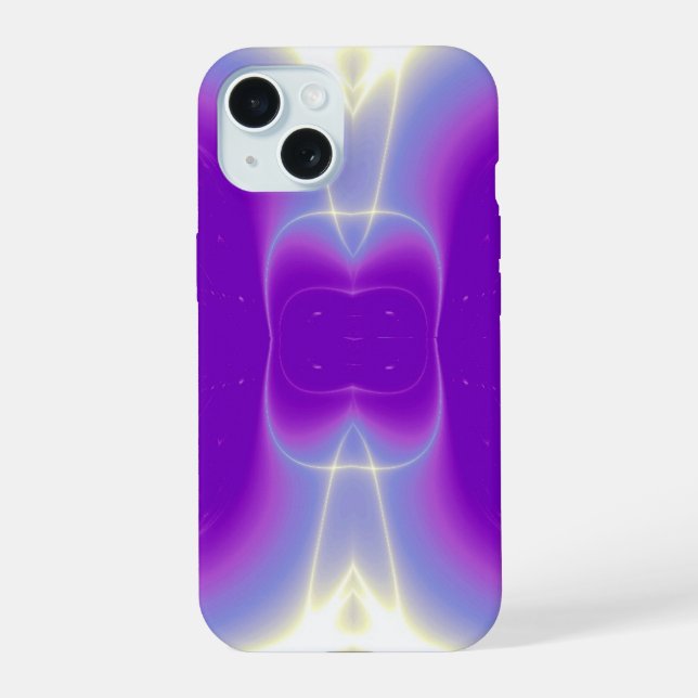 ONDAS DE LUZ FRACTAL VIOLETA ROXO (Verso)