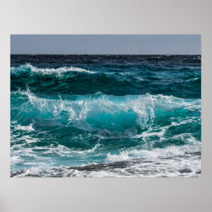 Ondas de poster Oceano