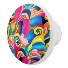 Ondas de surfe inspiraram um padrão multicolorido