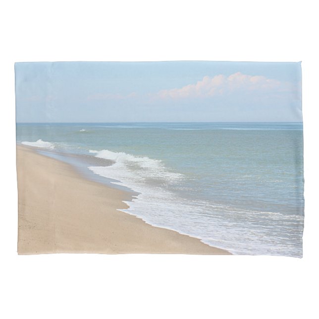 Ondas e praia de oceano (Frente)