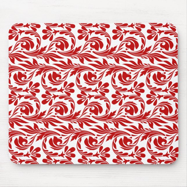 Ondas, Mousepad Red-White-Computer (Frente)