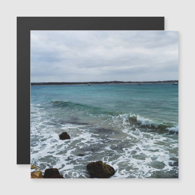 Ondas No Oceano, (Frente/Verso)