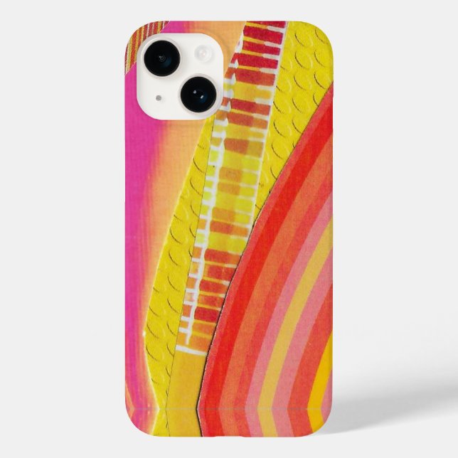 ondas rosa laranja e amarelo (Verso)