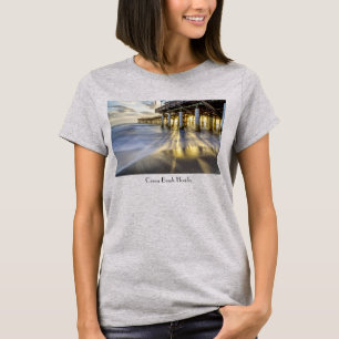 Ondas Suaves Na Camisa T Do Cacau
