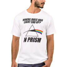 Onde a luz ruim acaba? Camiseta