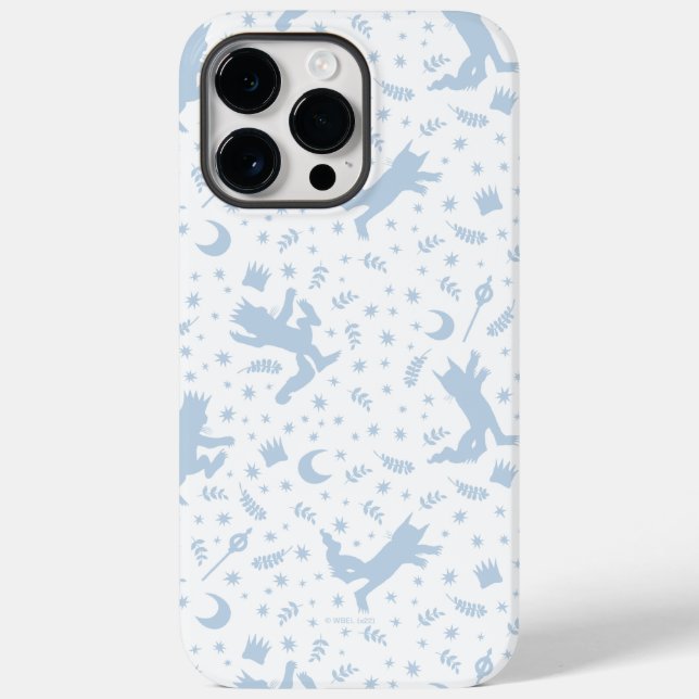 Onde as Coisas Selvagens Floral Azul (Verso)