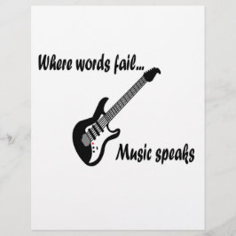 Onde as palavras falham, a música fala