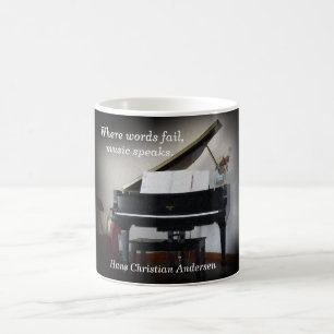 Onde as palavras falham — caneca de café