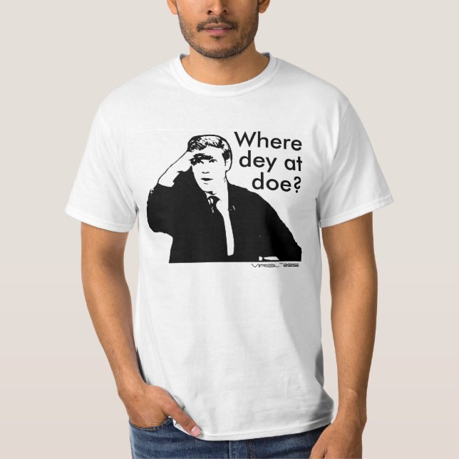 Onde Dey na gama? (por camisetas virais) (Frente)