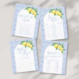 Onde eles estavam no jogo de Chá de panela italian