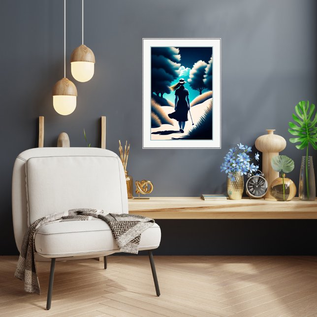 Onde está a minha bola? - Impressão de arte Canvas (Criador carregado)