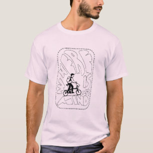 Onde está a minha mente - Brompton T-shirt por Bla