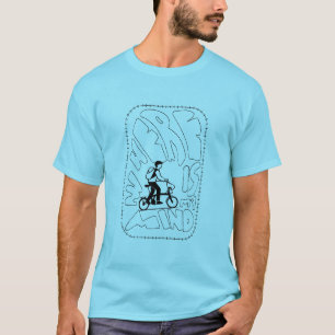 Onde está a minha mente - Brompton T-shirt por Bla