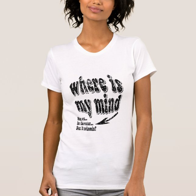 onde está meu t-shirt da mente (Frente)