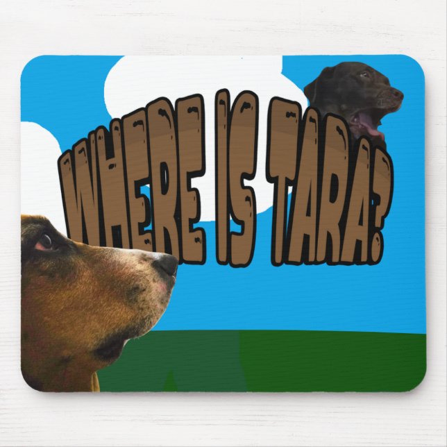 Onde está o mousepad de Tara (Frente)