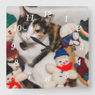 Onde Está O Relógio De Parede De Gato