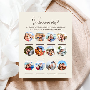 Onde Estavam Eles 12 Jogo De Noivado De Casamento