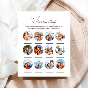 Onde Estavam Eles 12 Jogo De Noivado De Casamento 