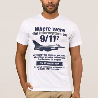 Onde estavam os 911 interceptores? O t-shirt dos