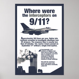 Onde estavam os 911 interceptores? Poster Alto-Res