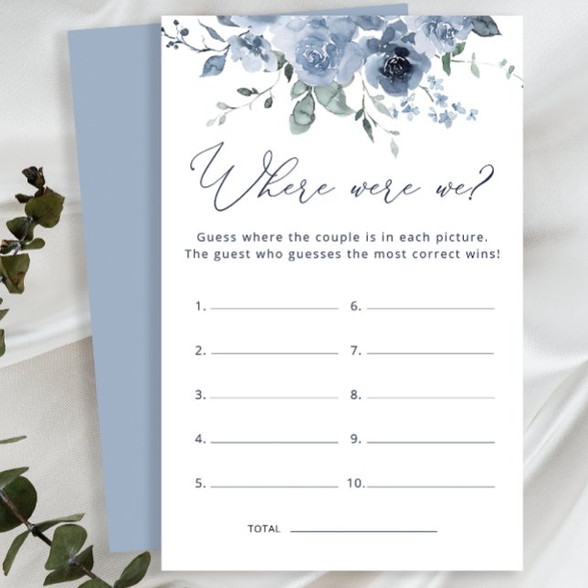 Onde Estávamos O Jogo De Chá de panela Azul (Criador carregado)