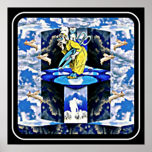 Onde os porcos voam o poster por Whimzwhirled