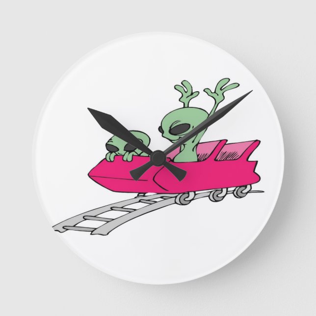 Onde - Relógio de Parede Redonda (Frente)