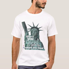 Onde se ajoelha - t-shirt