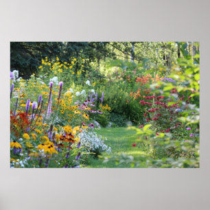 Onde três jardins encontram o poster 36x24