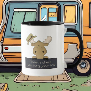Onde você pendura seu chapéu, caneca de café