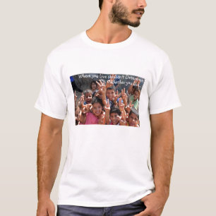 Onde você vive t-shirt