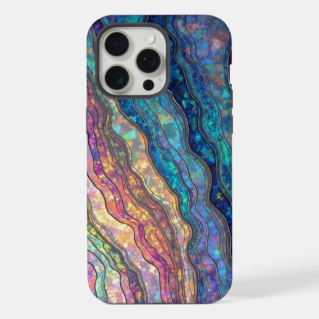 Ondulações Coloridas de Abalone (Verso)