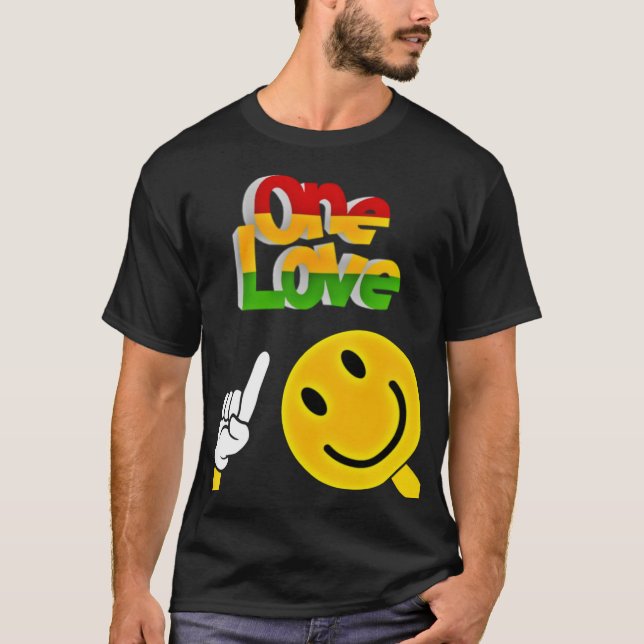 "One Love-2" T-Shirt (Frente)