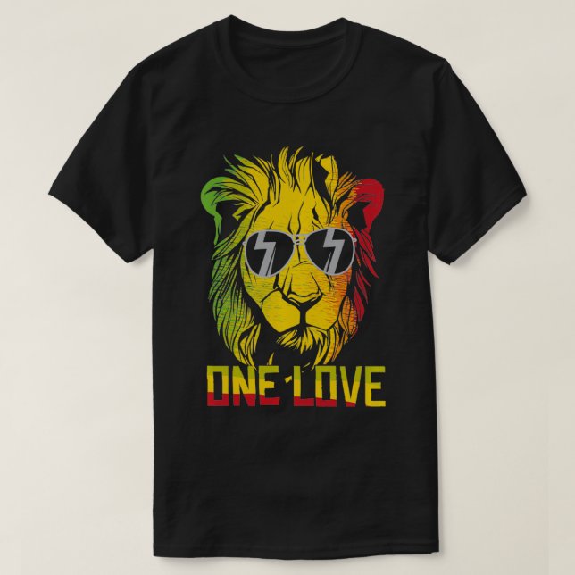 One Love Gift for Jamaican pessoas Pullover (Frente do Design)