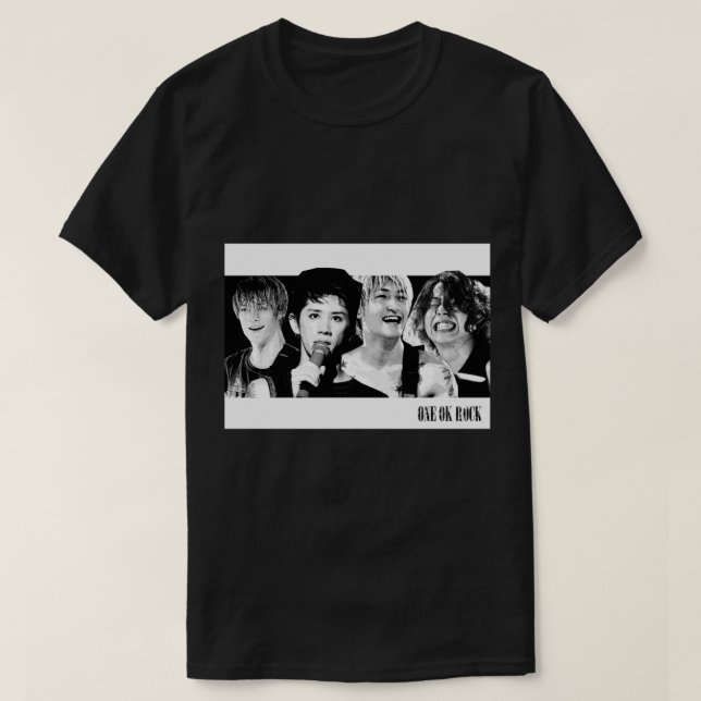 ONE OK ROCK - 2 T-Shirt Clássico (Frente do Design)
