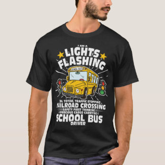 Ônibus de condução de camisetas para camisetas
