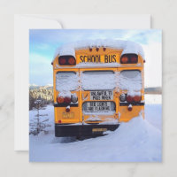 Ônibus de escola amarelo