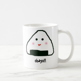 Onigiri-san, ohayo!! Caneca