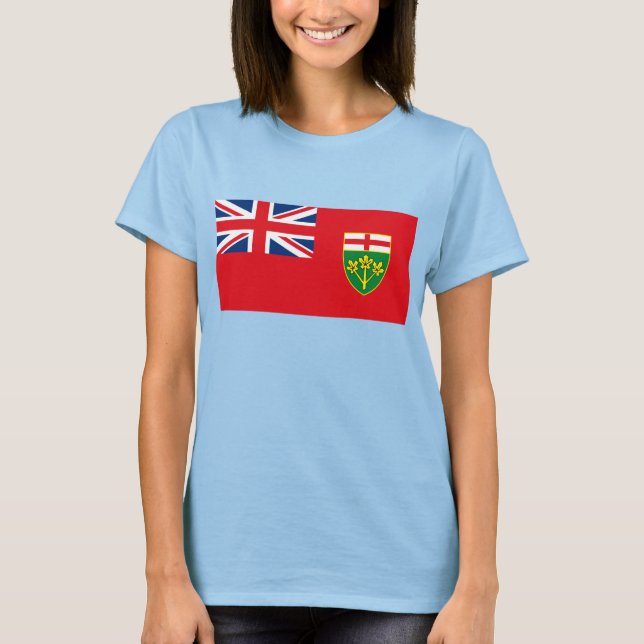 Ontário Flag T-shirt (Frente)