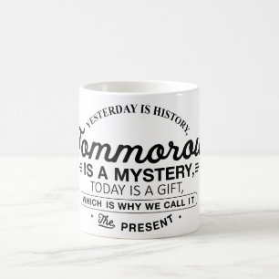 Ontem é caneca da história