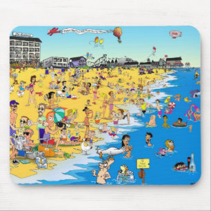 OOB cómico Mousepad