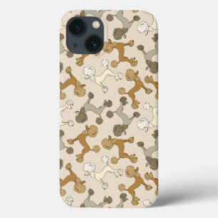 "Oodles capas de iphone francesas da caniche das