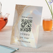 Opal pedra ouro venmo Código Qr de pagamento 