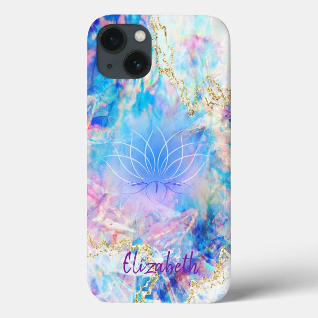 Opala Holográfica Lótus Elegante (Verso)