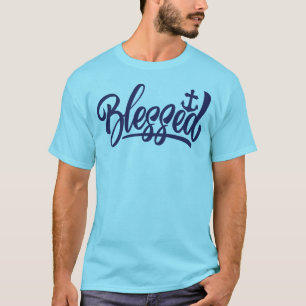 Opção de cor abençoada do T-Shirt
