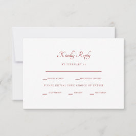 Opções de Janto Red & White Rose de inverno RSVP